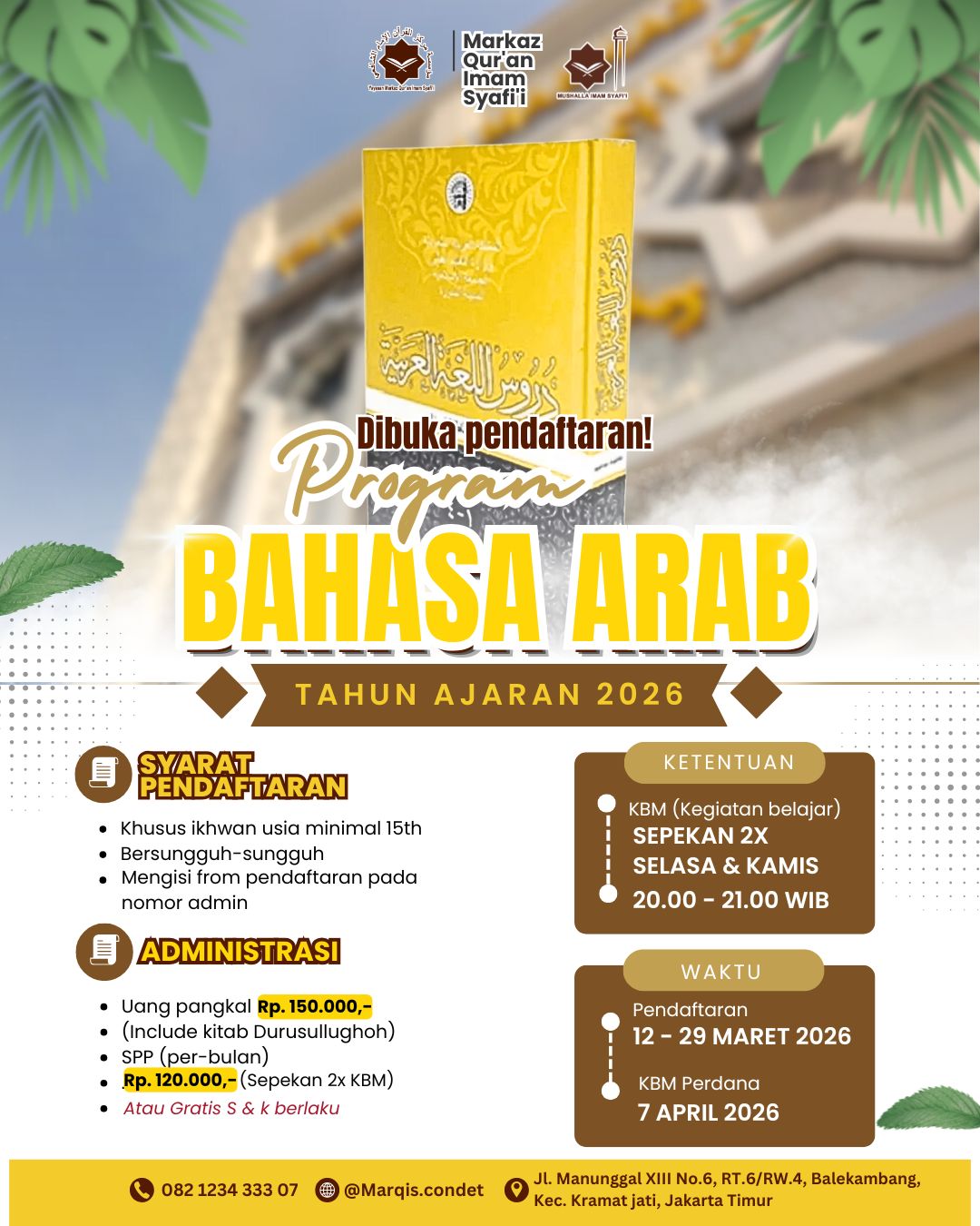 Program Bahasa Arab Marqis